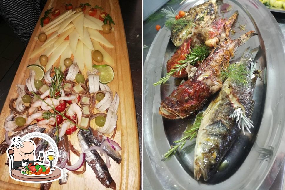 Ordina la cucina di mare a Amfora