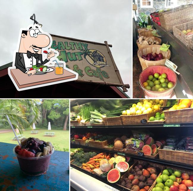 Healthy Hut Market & Cafe in Kilauea Restaurant menu and reviews