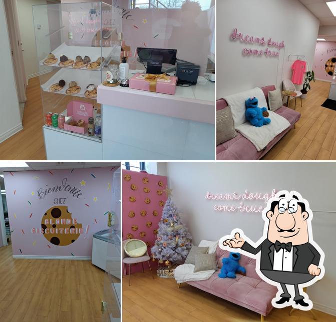 El interior de Blonde Biscuiterie