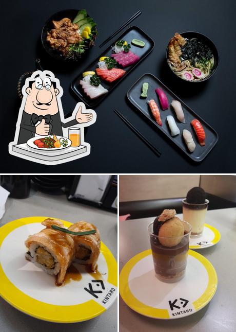 Еда в "Kintaro Sushi Train"