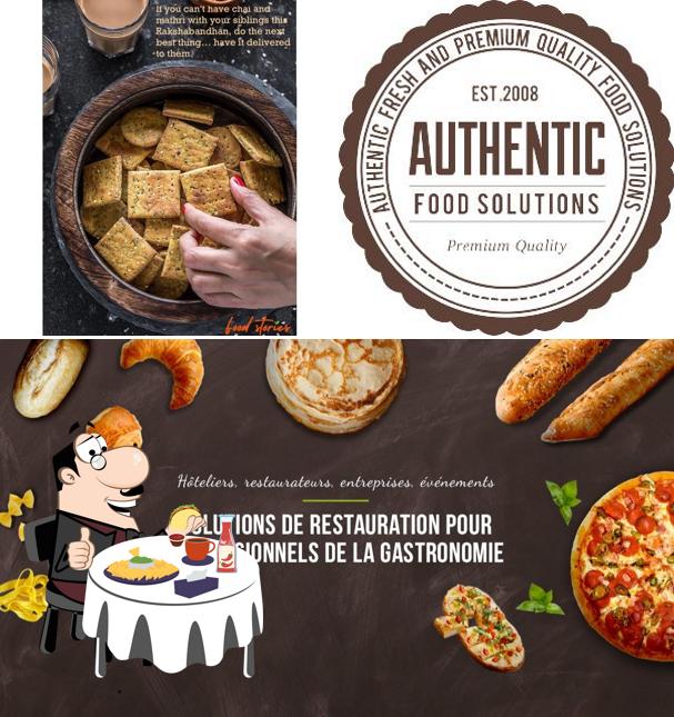 Piatto di formaggi al Authentic Food Solutions