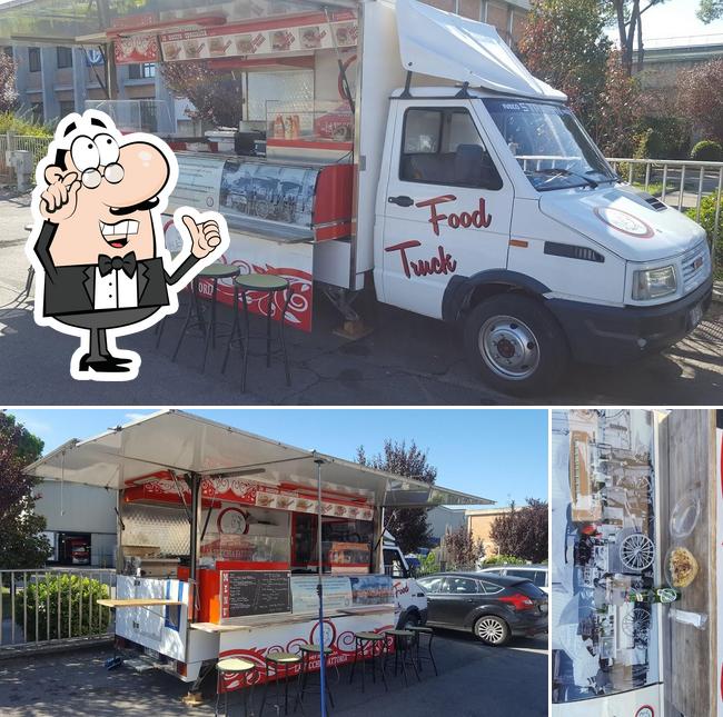 Gli interni di Chef Da Strada - La Vecchia Fattoria truck food