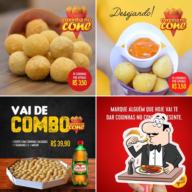 Platos en Coxinha No Cone Dom Severino