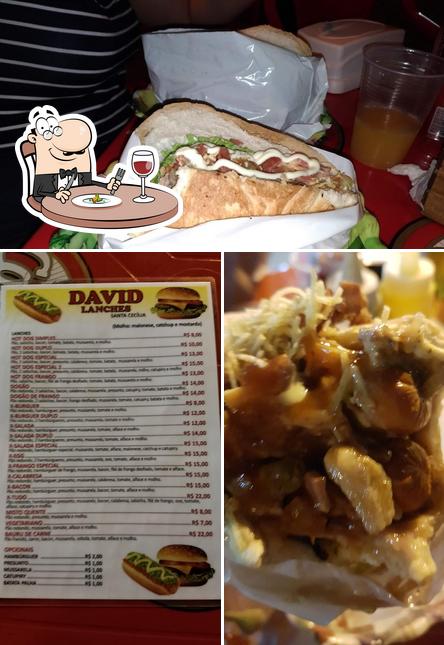 Comida em David​ Lanches