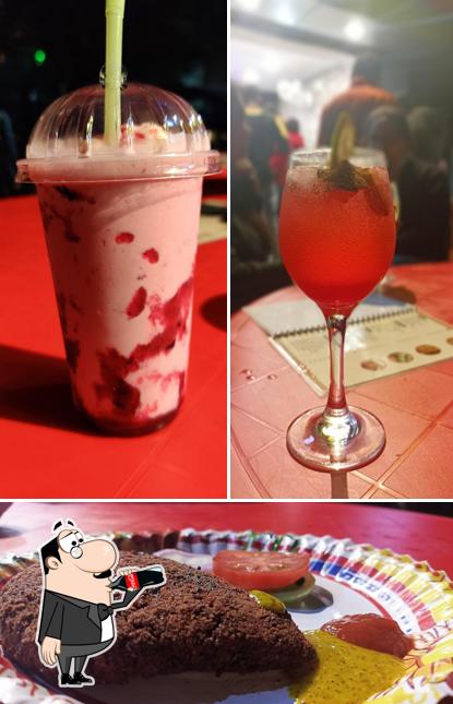 Check out the image showing drink and food at Go Foodie-Chicken Biryani ,Momo , Soya Chaap