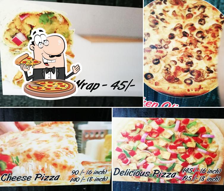 Order different variants of pizza