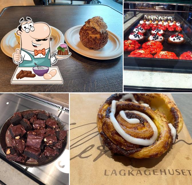 "Lagkagehuset" представляет гостям большое количество сладких блюд