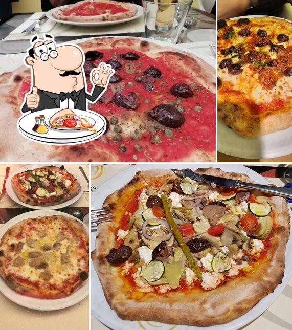 A Pizzeria da Salvatore, vous pouvez déguster des pizzas