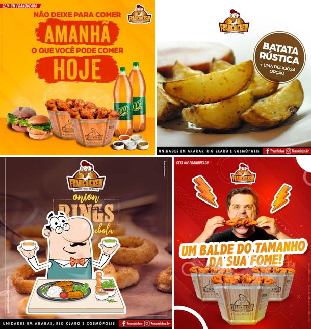 Comida em Franchicken Piracicaba