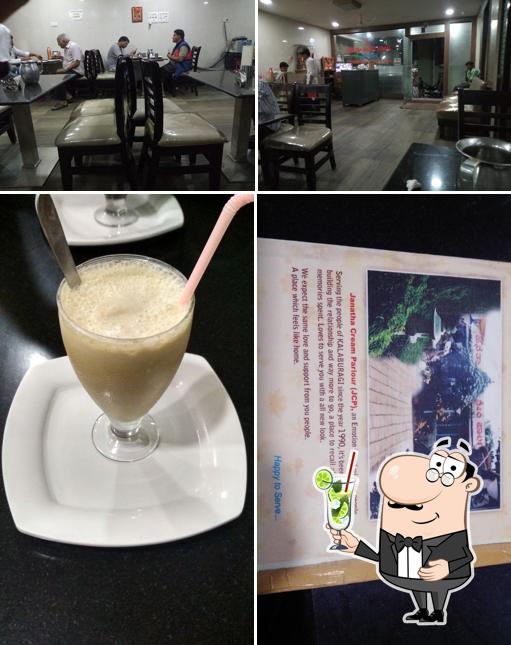 Enjoy a beverage at Janata Cream Parlour( JCP)