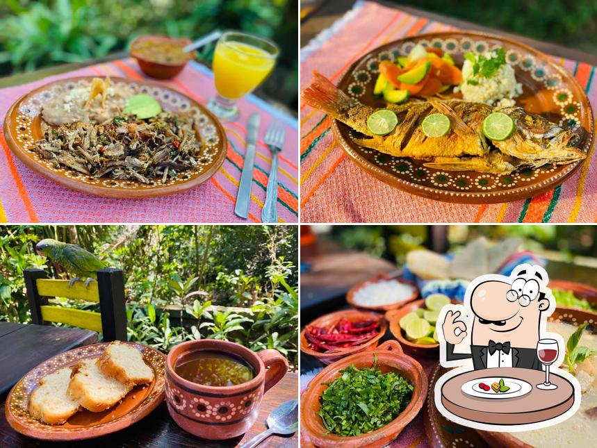 Meals at Nogalito Ecopark