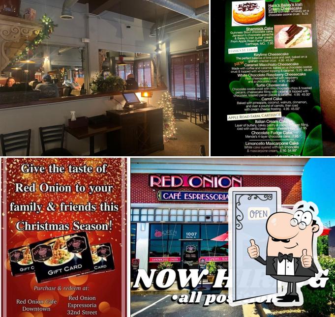 Red Onion Cafe, Joplin Carta del restaurante y opiniones