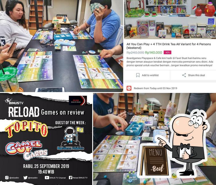Boardgames Playspace cafe, West Jakarta Restaurant reviews