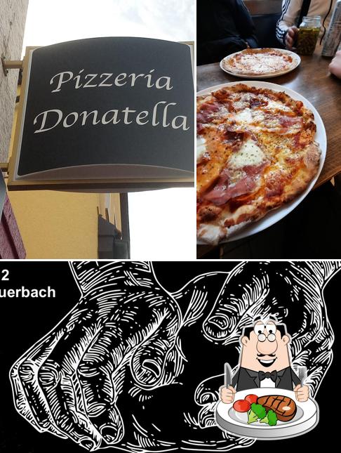 Закажите мясные блюда в "Pizzeria Donatella"