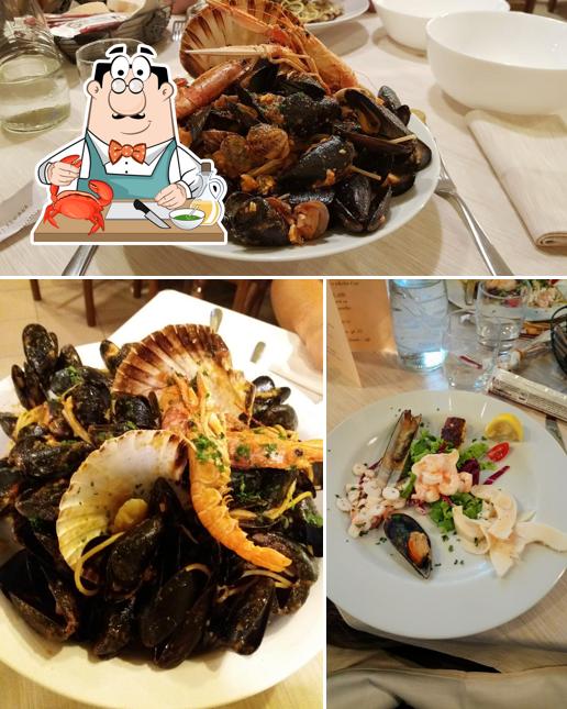 Prova la cucina di mare a Ristorante Pizzeria Ponte Molo