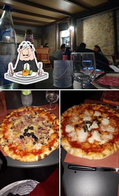 Pizzeria Ristorante La Taverna Del Maniscalco Di Giovanni Alesi si caratterizza per la cibo e birra