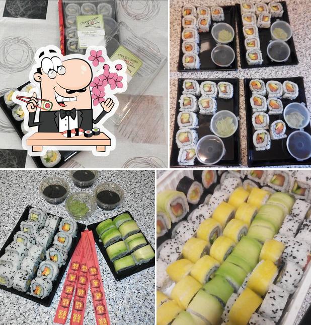 Tómate uno de sus distintos tipos de sushi