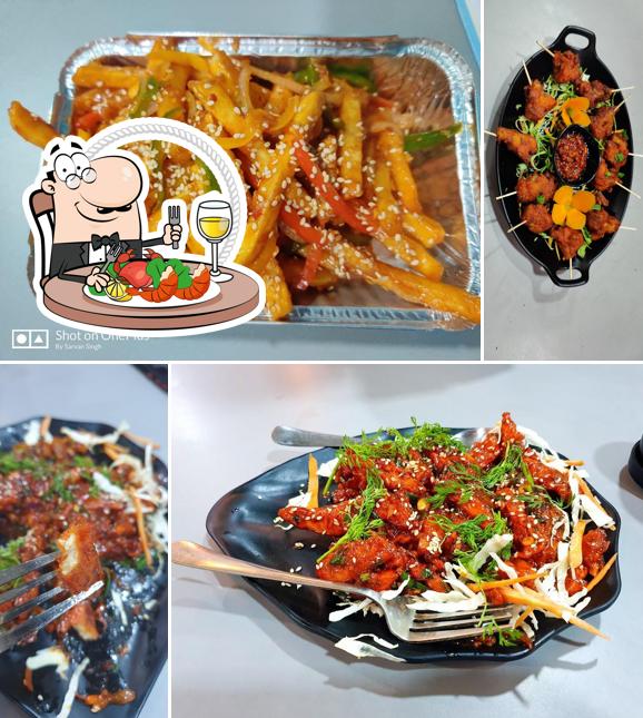 Get seafood at Papaji's Fast Food & Chinese Corner