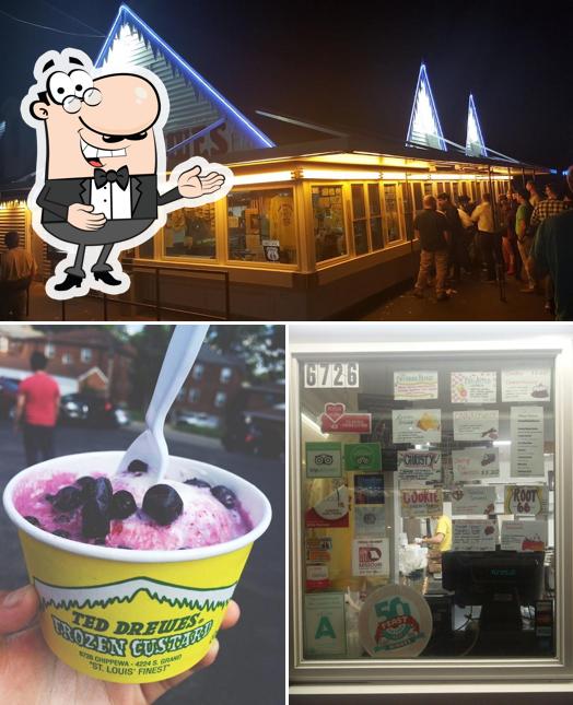 Here's an image of Ted Drewes Frozen Custard