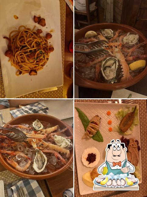 Ostriche al Trattoria La Bussola