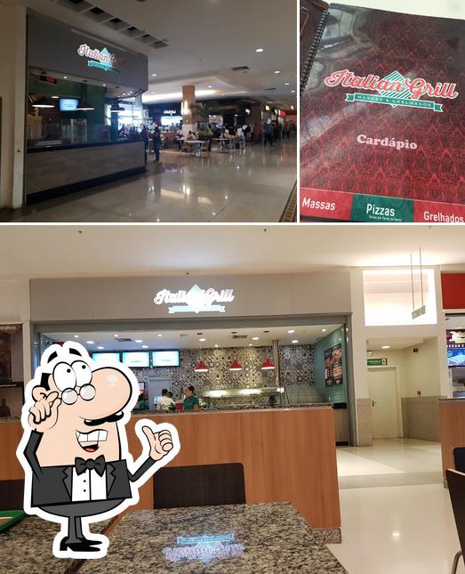 O interior do Italian Grill