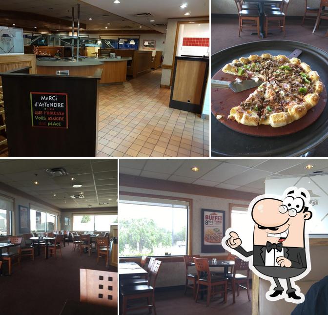 L'intérieur de Pizza Hut