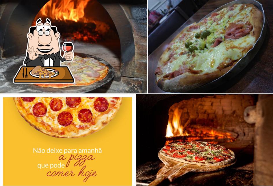 Experimente diferentes variedades de pizza