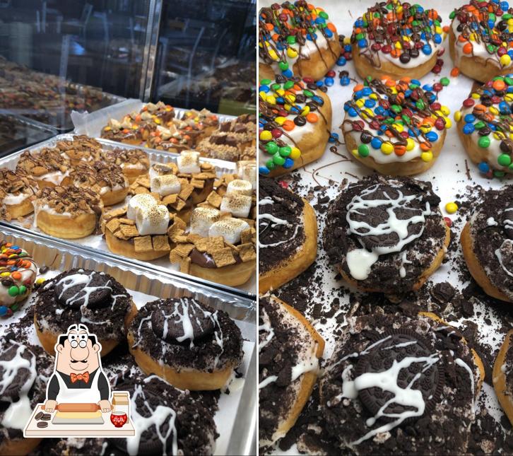 Doughnerds Donuts offers a selection of sweet dishes