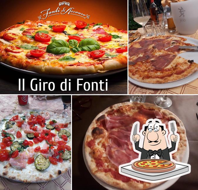 Try out pizza at Fonti di Recoaro