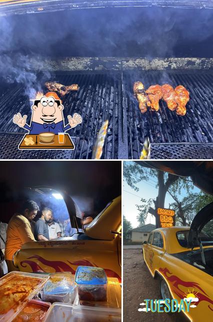Smoked BBQ taxi Nehru Field, Sagara