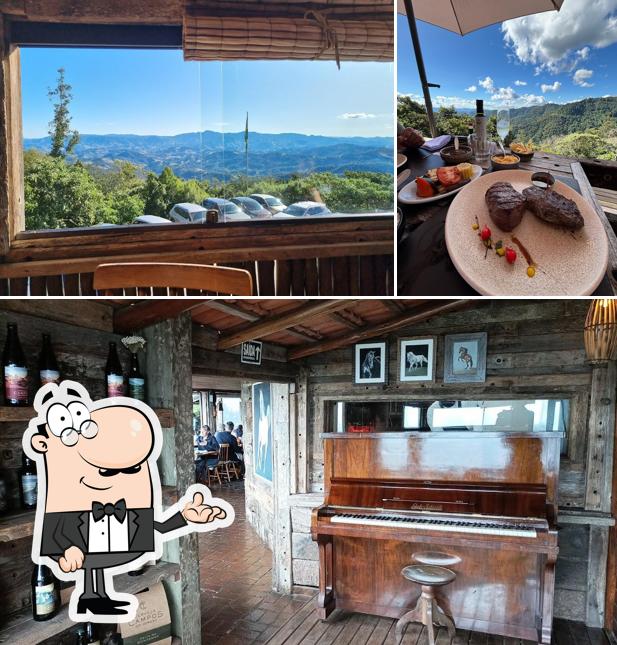 O interior do Restaurante Bonanza Grill
