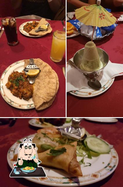 Food at The Gaylord Indian Restaurant