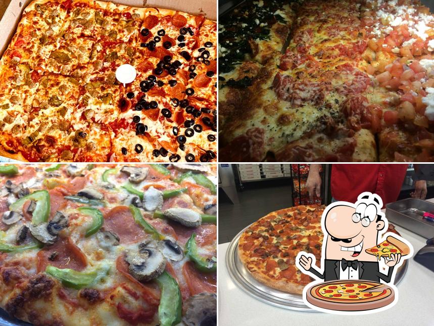 Get various kinds of pizza