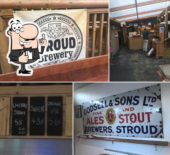 Look at this photo of Stroud Brewery bar