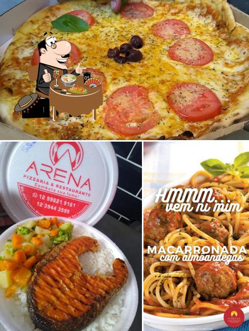 Comida em Arena Pizzaria e Restaurante