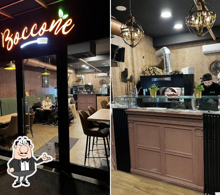 Интерьер "Boccone Pizza&Bar"