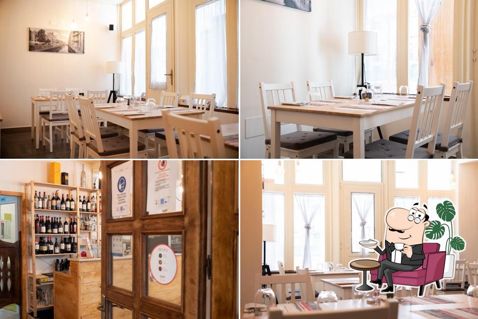Gli interni di Enofrank wine&food