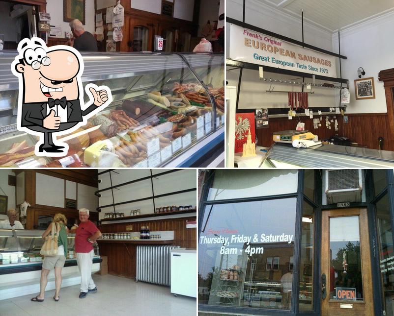 European Homemade Sausage Shop in Milwaukee Restaurant menu