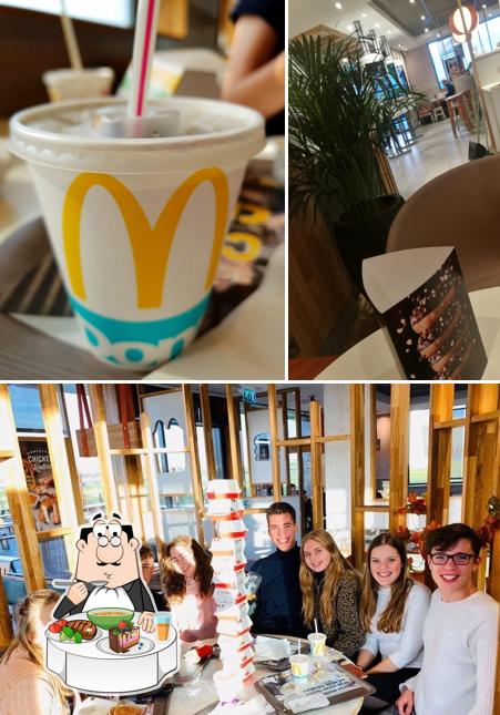 Las imágenes de comedor y bebida en McDonald's Oosterhout