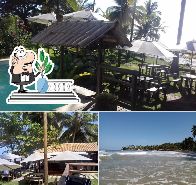 O exterior do Praia da Bica Restaurante Brasileiro