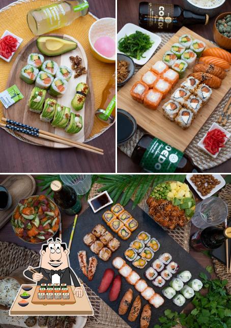 Choisissez de nombreuses options de sushi