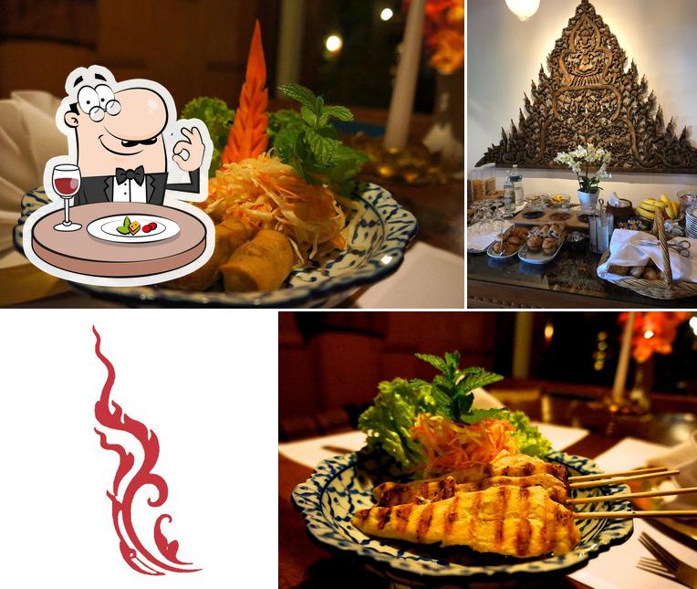 Comida en Hotel Pfauen - Villa Thai Restaurant