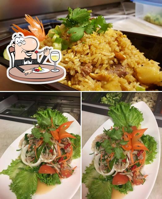 Platos en Thai Flavours Restaurant
