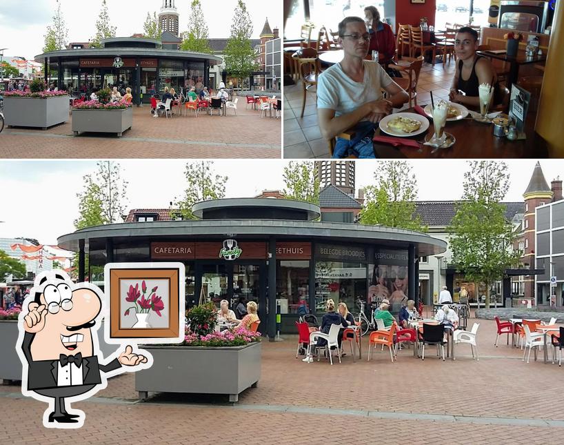 Installez-vous à l'une des tables de Family Winschoten