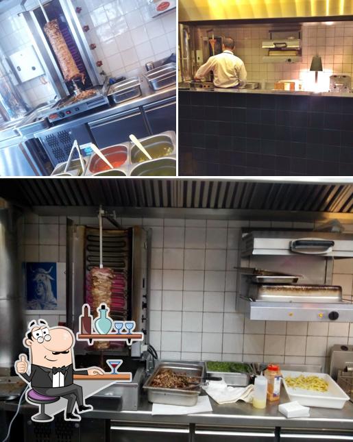 L'intérieur de Grillé