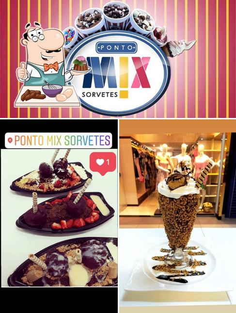 Ponto Mix sorvetes - MT oferece uma gama de sobremesas
