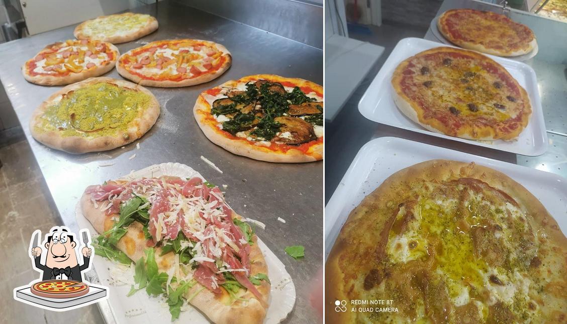 Scegli tra le molte varianti di pizza