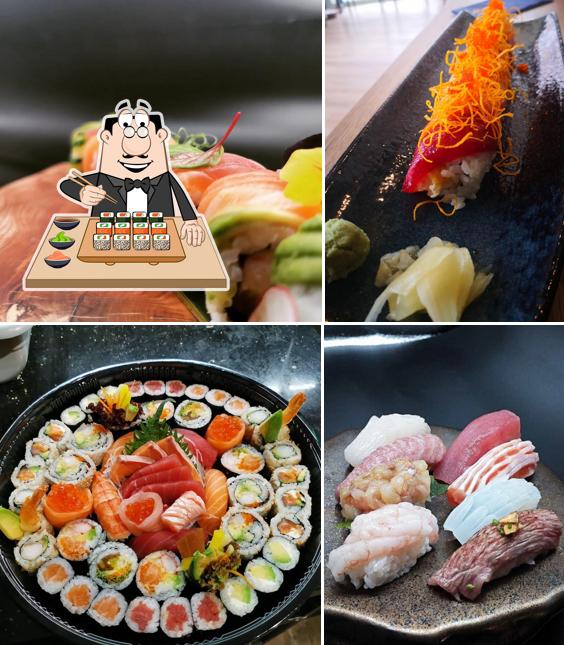 Les sushis sont des aliments célèbres provenant du Japon