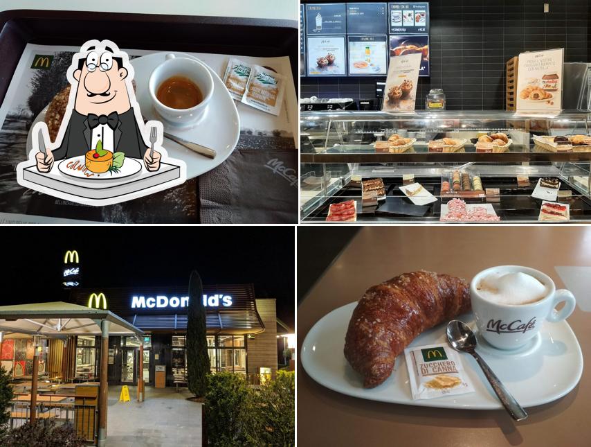 Platti al McDonald's Fidenza