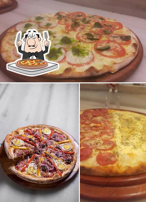 Закажите пиццу в "Pizzaria Olegário"